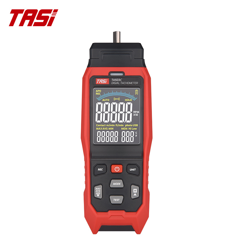 TA503 Serie Hochpräziser Kontakt- und berührungsloser digitaler Drehzahlmesser