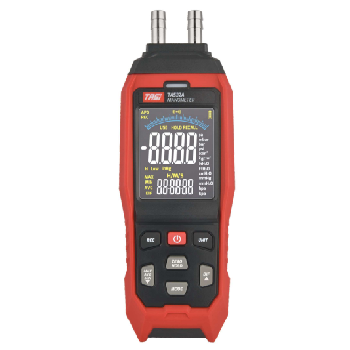 TA532A Medidor Digital de Presión Diferencial de Alta Precisión