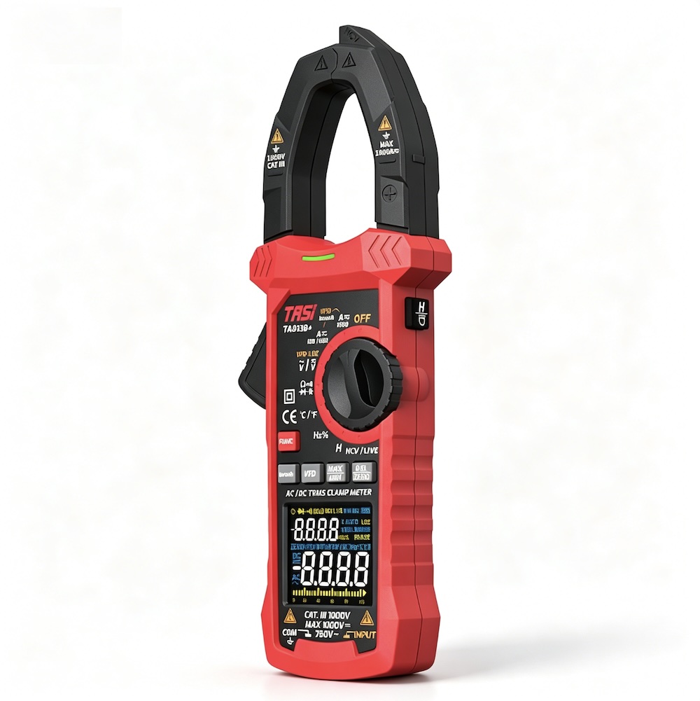TA813 Series True RMS Digital Clamp Meter with DC Current & Inductance Measurement
