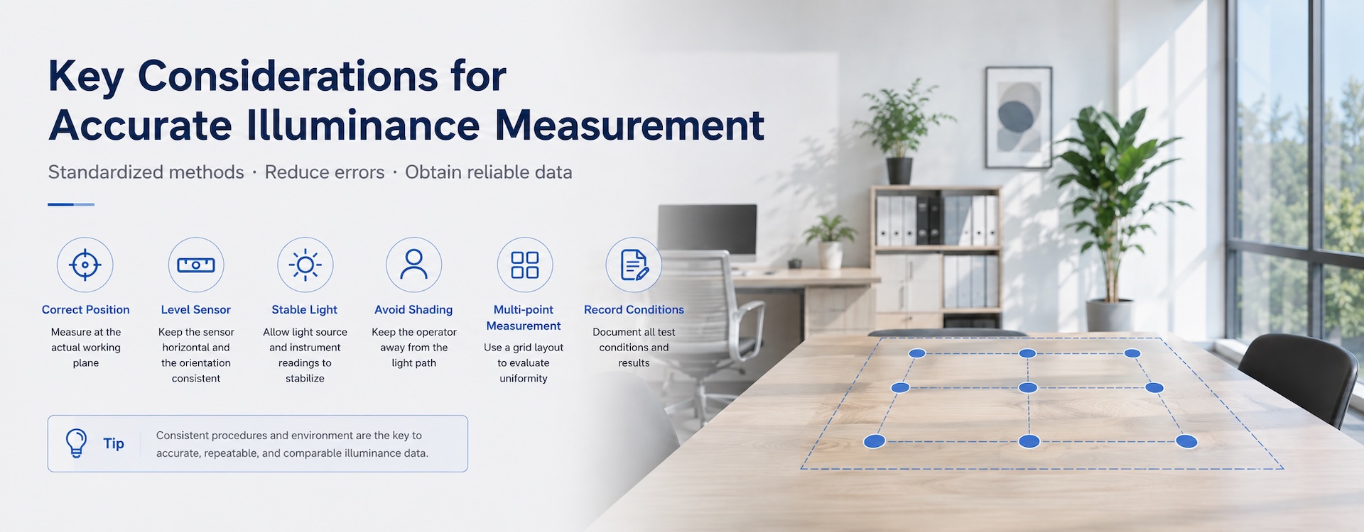What Should You Pay Attention to When Measuring Illuminance?