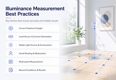 What Should You Pay Attention to When Measuring Illuminance?