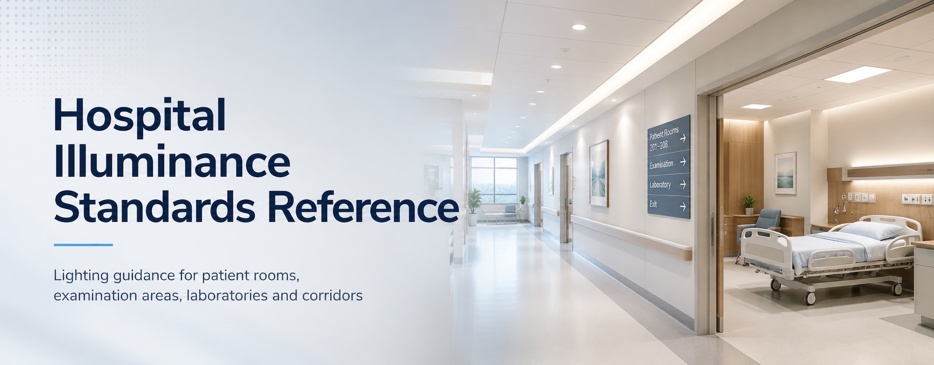 Hospital Illuminance Standards Reference