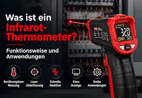 Was ist ein Infrarot-Thermometer? Funktionsprinzip und Anwendungen