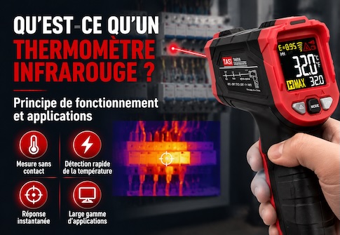 Qu'est-ce qu'un thermomètre infrarouge ? Principe de fonctionnement et applications