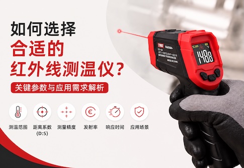 如何选择合适的红外线测温仪？