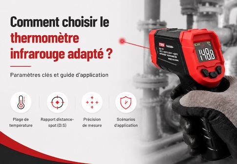 Comment choisir le thermomètre infrarouge adapté ?