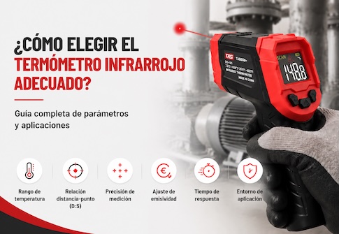 ¿Cómo elegir el termómetro infrarrojo adecuado?