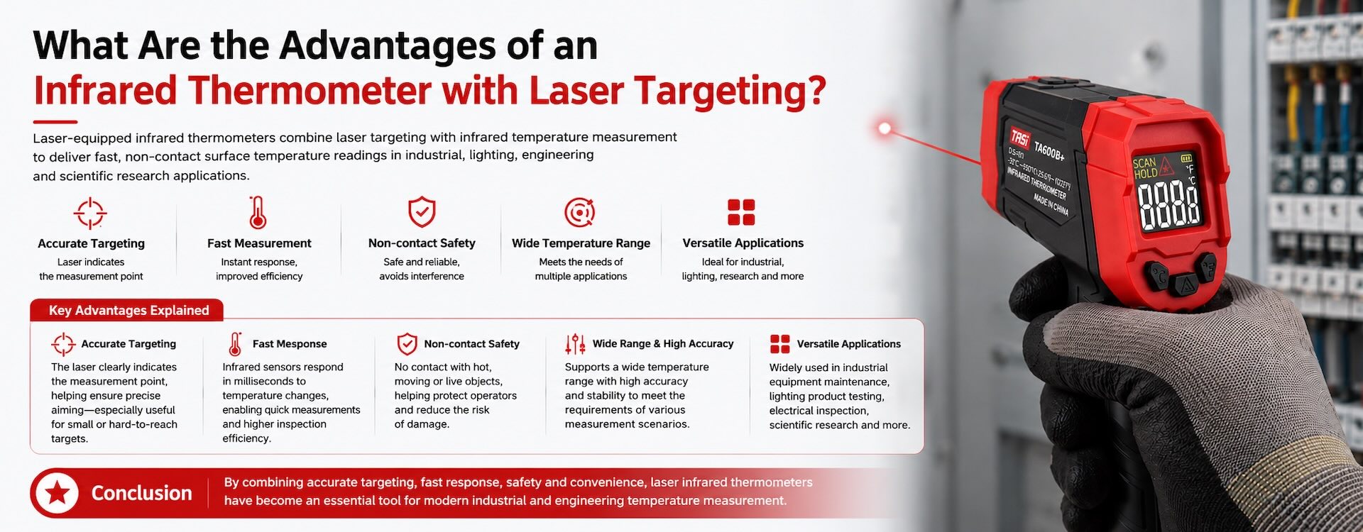 What Are the Advantages of an Infrared Thermometer with Laser Targeting?