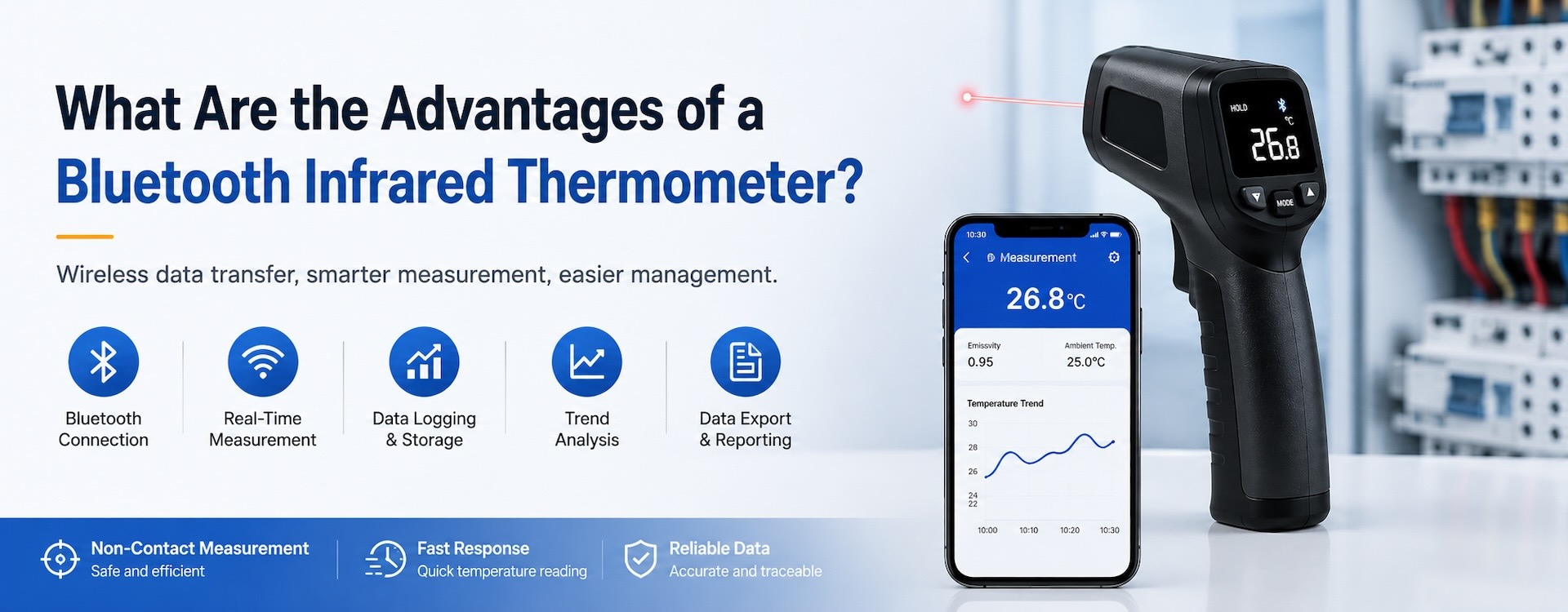 What Are the Advantages of a Bluetooth Infrared Thermometer?