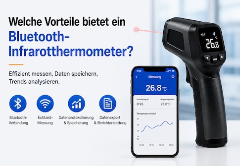 Welche Vorteile bietet ein Bluetooth-Infrarotthermometer?