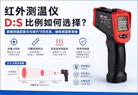 红外测温仪D:S比例如何选择？