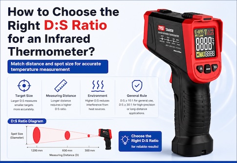How to Choose the Right D:S Ratio for an Infrared Thermometer