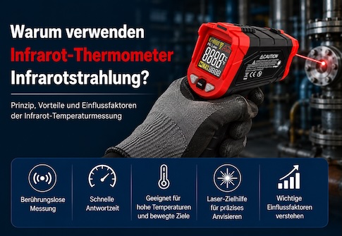 Warum verwenden Infrarot-Thermometer Infrarotstrahlung zur Temperaturmessung?