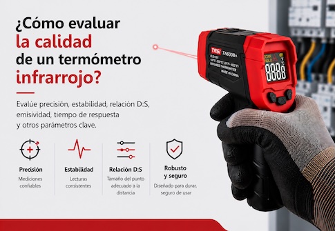 ¿Cómo evaluar la calidad de un termómetro infrarrojo?