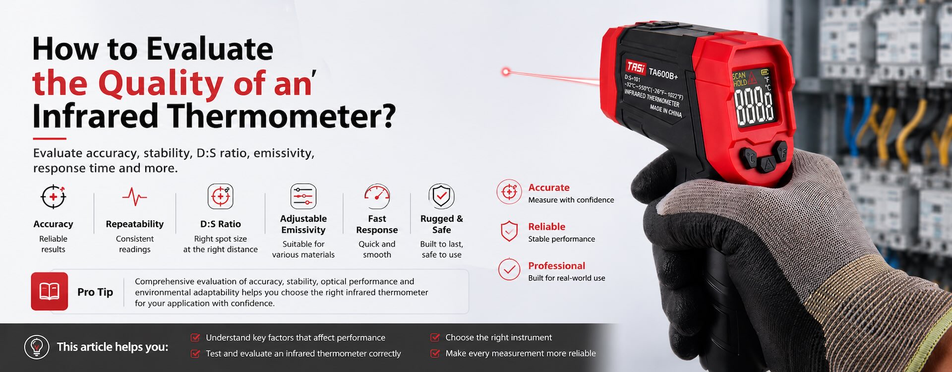 How to Evaluate the Quality of an Infrared Thermometer