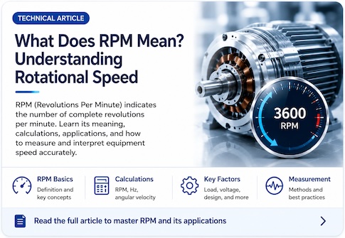 What Does RPM Mean? Understanding Rotational Speed