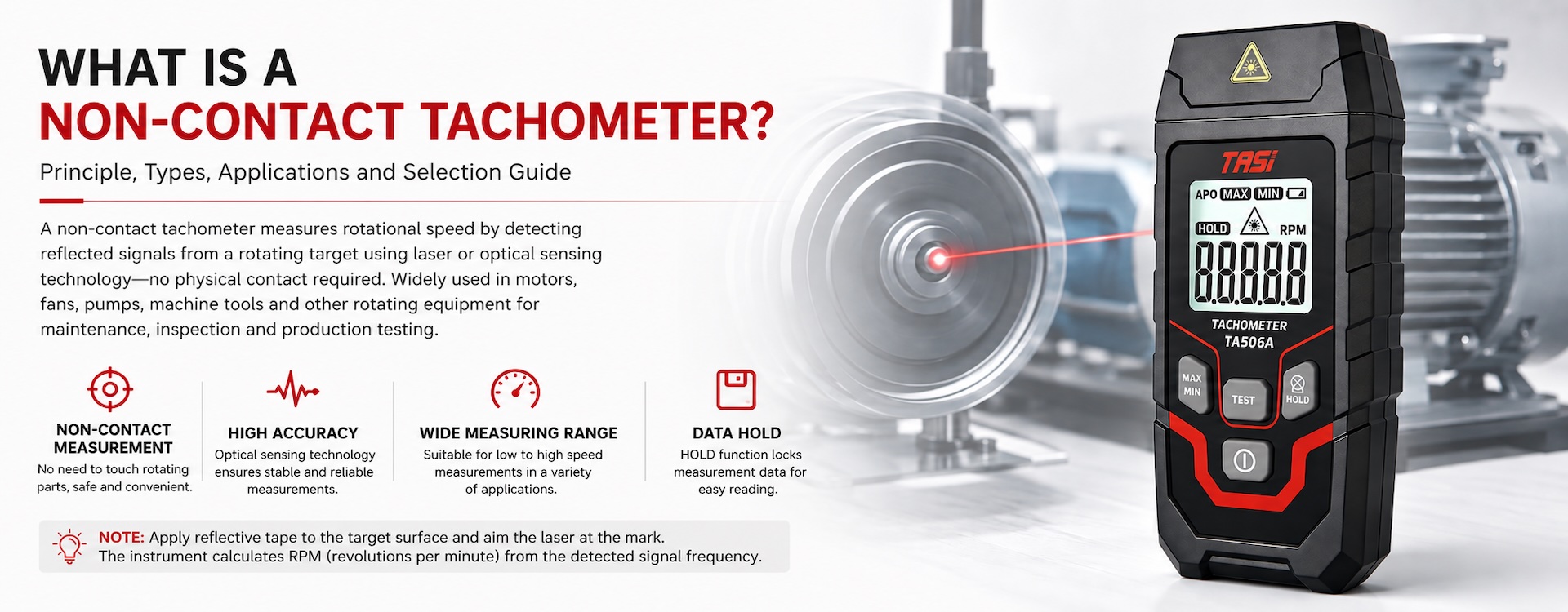 What Is a Non-Contact Tachometer?