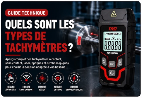Quels sont les différents types de tachymètres ?