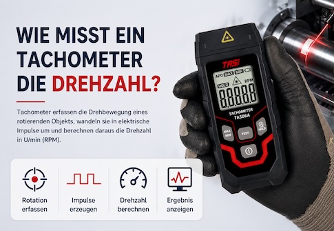 Wie misst ein Drehzahlmesser die Drehzahl?