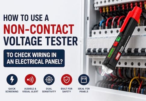 How to Use a Non-Contact Voltage Tester to Locate a Break in a Wire
