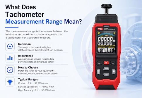 What Does Tachometer Measurement Range Mean?