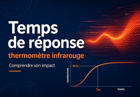 Que signifie le temps de réponse d’un thermomètre infrarouge ?