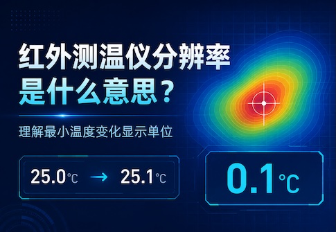 红外测温仪分辨率是什么意思？