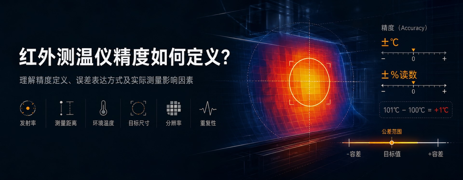 红外测温仪精度如何定义?