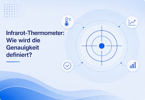 Wie wird die Genauigkeit eines Infrarot-Thermometers definiert?