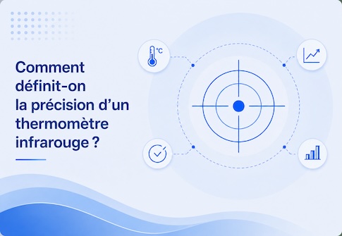 Comment définit-on la précision d'un thermomètre infrarouge ?