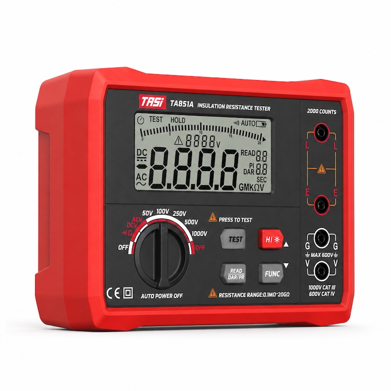 TA851 Serie Digitaler Isolationswiderstandsprüfer
